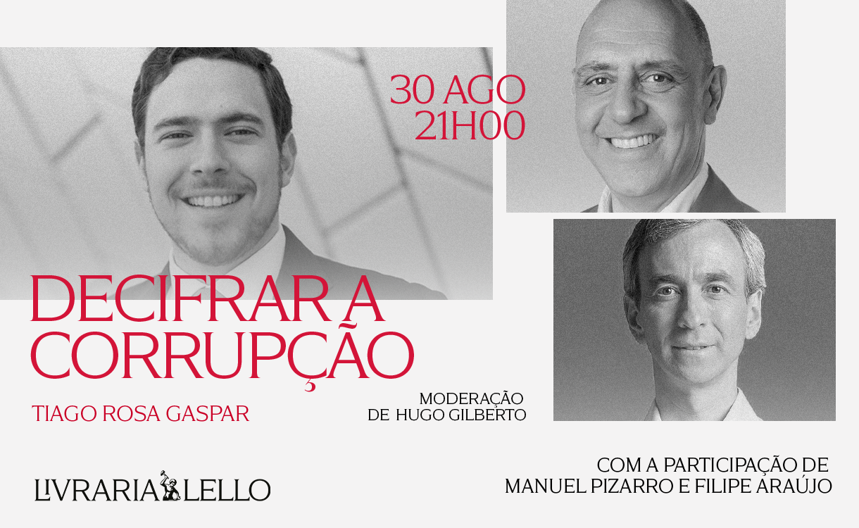 "Decifrar a Corrupção" de Tiago Rosa Gaspar